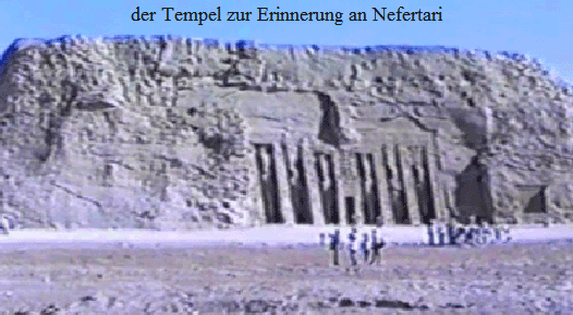 der Tempel zur Erinnerung an Nefertari