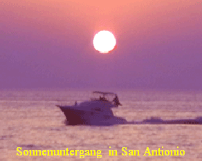 Sonnenuntergang  in San Antionio