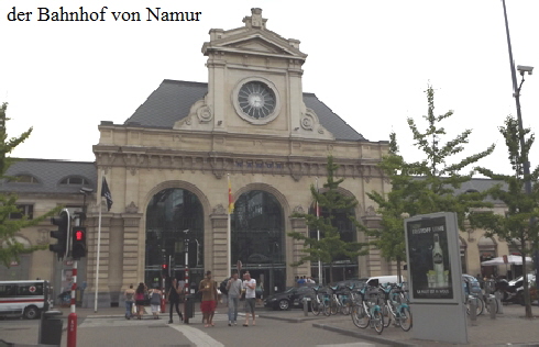 der Bahnhof von Namur