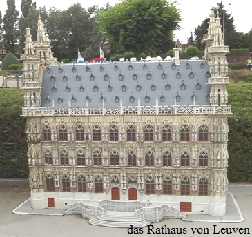 das Rathaus von Leuven