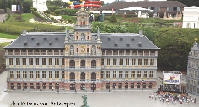 das Rathaus von Antwerpen