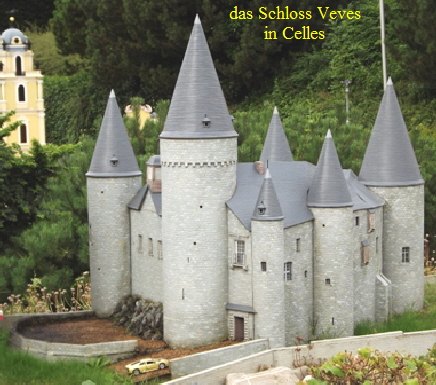 das Schloss Veves
in Celles